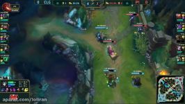 CLG vs P1 Highlights Game 1 NA LCS 2017 Spring W4D3 Counter Logic Gaming vs Phoenix1