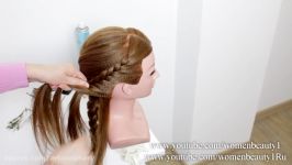 3 easy hairstyles for long hair tutorial