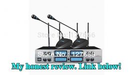 Gooseneck Conference Microphone System Wireless for Meeting Room Church Schoolro