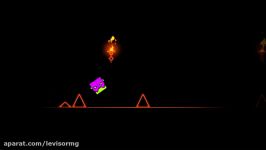 بازی geometry dash meltdown