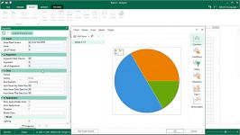 Shot on version 2015.2 Infographic Tools Creating Pie Chart in Report  Stimulsoft Reports