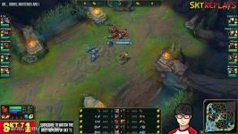 SKT T1 Faker SoloQ Playing Taliyah vs Zed In Challenger Korea  SKT T1 Replays