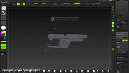 دانلود آموزش Gumroad Sci Fi Gun Design...