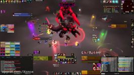 Exorsus vs Xavius Mythic World First