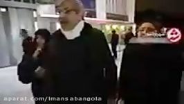 ‫شاهدان عینی حادثه تلخ تصادف قطار تبریز مشهدی مردم