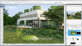 دانلود آموزش طراحی فضای سبز باغ لنداسکیپ معماری 3ds Max AutoCAD