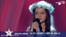 آواز خواندن دختر کوچلو در مسابقه استعداد یابی