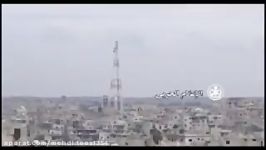 درگیری شدید بین ارتش سوریه مسلحین در درعا