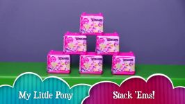 My Little Pony Fash Ems Stack Ems Opening  Bins Toy Bin