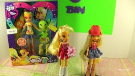 Equestria Girls Rainbow Rocks APPLEJACK My Little Pony Doll Review by Bins Toy Bin