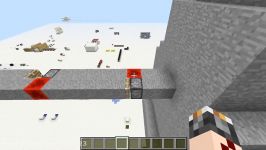 Automatic Infinite Bridge Builder  Minecraft Redstone