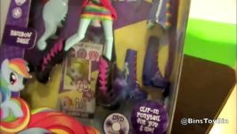 EQUESTRIA GIRLS My Little Pony DOLLS Revealed Sneak Peek Video By Bins Toy Bin