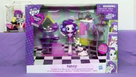 Rarity Beauty Slumber Party Set w Opal  Equestria Girls Minis My Little Pony  Bins Toy Bin