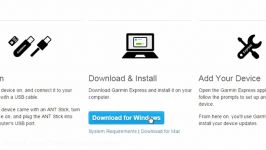 نحوه نصب استفاده Garmin Express گارمین