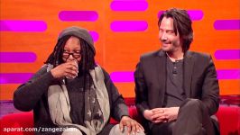 Whoopi Goldberg Freaks Out Keanu Reeves with Pubic Hair Talk  The Graham Norton Show