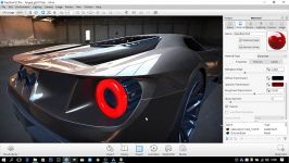 Keyshot 6.2 materializing a car and editing it. Tips and tricks.