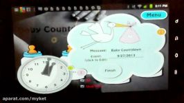 Baby Countdown app tracks days to birth #iphone #androi