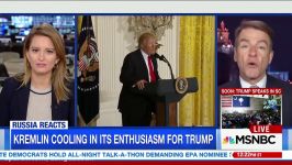 Kremlin Cooling Its Enthusiasm For President Donald Trump  Andrea Mitchell  MSNBC