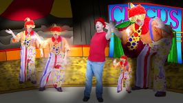 Song for Children about Clowns  Funny Steve the Clown in Baby Songs  ESL Learn