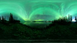 ویدیو°360 حیرت انگیز شفق های قطبی در آلاسکا