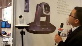 ISE 2014 iSmart Video Showcases AMC Series Video Conference Cameras