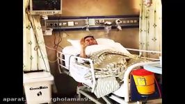 ویدیوی کوتاه حاج یونس حبیبی در ICU بیمارستان