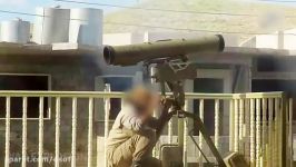 لحظه انهدام تانک M60 ارتش ترکیه توسط داعش کورنت