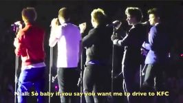 One Direction  Lyric Changes TMH Tour PART 1