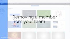 Prezi tutorial Removing a member from your team