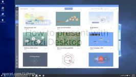 Prezi tutorial Presenting with Prezi Desktop