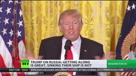 Trump on Russia Getting along is great sinking their ship is not