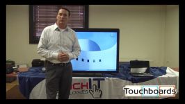 TouchIt Interactive LED LCD screen. Touch it smartboardwhiteboard review and general demo