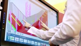 Tekla BIMsight SMART Board demo