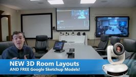 3D Video Conferencing Project Layouts from HuddleCamHD