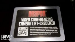 InfoComm 2014 Draper Presents Video Conferencing Camera Lift Credenza and Aero Lift 25