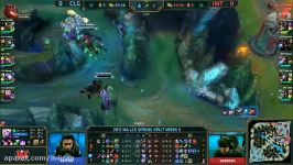 CLG vs Immortals Highlights Game 1  NA LCS W5D2 Spring 2017  CLG vs IMT G1