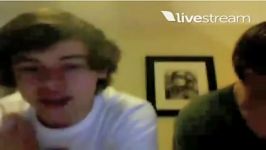 one direction  louis tomlinson harry styles twitcam part5