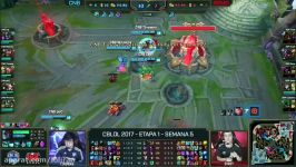 CNB vs REMO Highlights All Games  CBLoL W5D1 Spring 2017  CNB vs REMO All Games