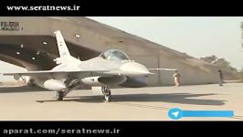 فیلم حمله F16های عراق به مراکز فرماندهی داعش در موصل