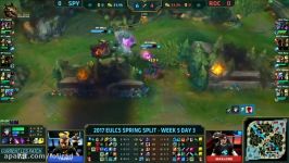 Splyce vs ROCCAT All Games Highlights  EU LCS W5D3 Spring 2017  SPY vs ROC All Games