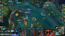 Vitality vs Misfits Game 2 Highlights  EU LCS W5D2 Spring 2017  VIT vs MSF G2