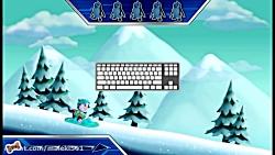 PAW Patrol Snow Slide Nick Jr Cartoon Kids Game in English