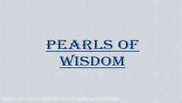 Pearls of Wisdom People of this World