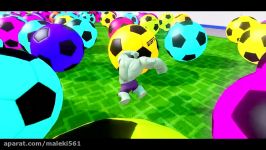 Cartoon for children GIANT BALLS COLORS for HULK Mickey