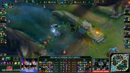 Team Liquid vs CLG Highlights All Games  NA LCS W5D3 Spring 2017  TL vs CLG All Games