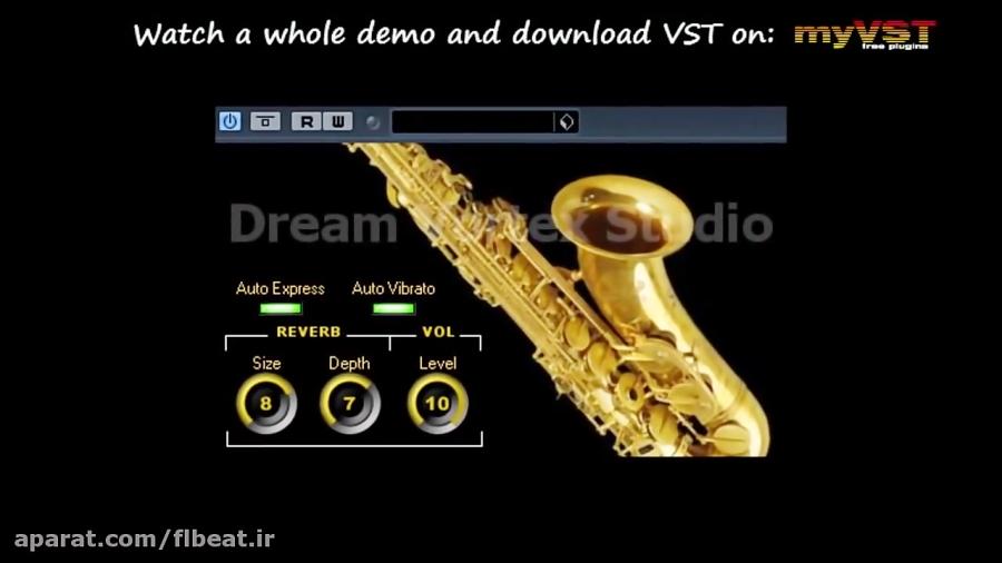 دانلود وی اس تی ساکسیفون dvs saxophone