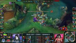 PAIN vs KABUM Highlights ALL GAMES  CBLoL W5D2 Spring 2017  PAIN vs KABUM G1