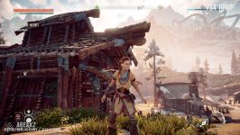 گرافیک Horizon Zero Dawn روی پلی استیشن 4 پرو معمولی