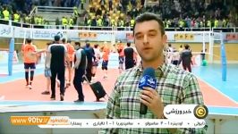 حواشی والیبال شهرداری ارومیه 3 2 کاله
