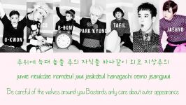 BLOCK B  HER Color coded lyrics Han Rom Eng